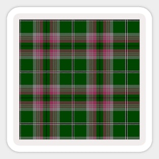 Clan Gray Tartan Sticker